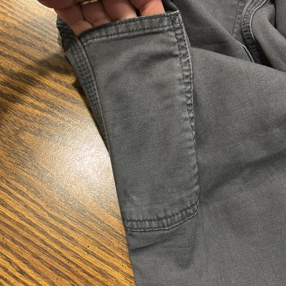 Carhartt Relaxed Straight Rigby Double-Front Canvas Dungaree Work Pants 
102802 - Picture 7 of 11